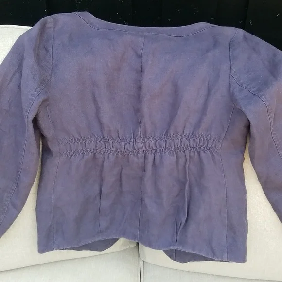 Part Two 100% Linen Jacket - Picture 13 of 15